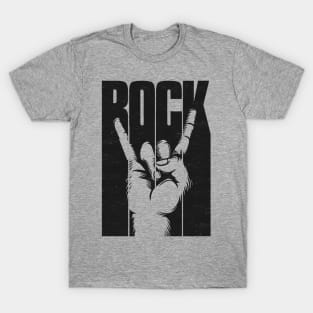 Rock And Roll Hand Sign for Rock Music Lovers T-Shirt